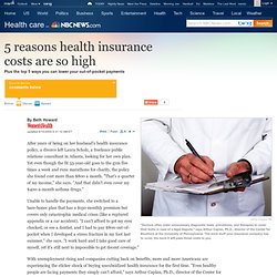 5 reasons behind soaring health costs - Health - Health care