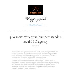 5 Reasons why your business needs a local SEO agency