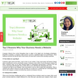 Top 5 Reasons Why Your Business Needs a Website