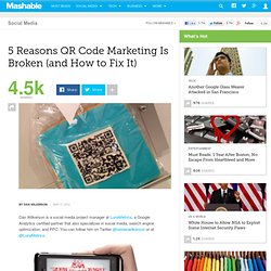 5 Reasons Your QR Codes are Broken And How to Fix Them