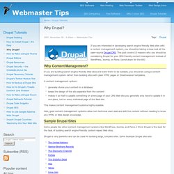 10 Reasons to Use Drupal CMS (A Comparison with Joomla, Plone and WordPress for SEO)