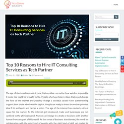 Top 10 Reasons to Hire IT Consulting Services as Tech Partner