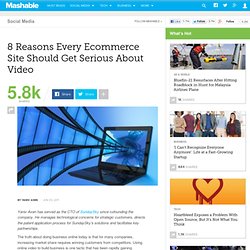 8 Reasons Every Ecommerce Site Should Get Serious About Video