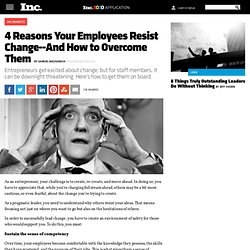 4 Reasons Your Employees Resist Change