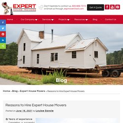 Reasons to Hire Expert House Movers