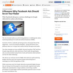 8 Reasons Why Facebook Ads Should be on Your Radar