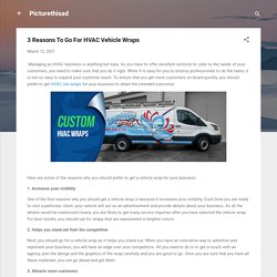 3 Reasons To Go For HVAC Vehicle Wraps