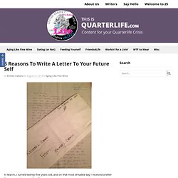 5 Reasons To Write A Letter To Your Future Self