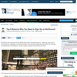 Top 8 Reasons Why You Need to Sign Up on Recfluence!
