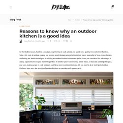 Reasons to know why an outdoor kitchen is a good idea - AtoAllinks