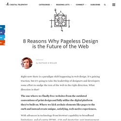 8 Reasons Why Pageless Design is the Future of the Web