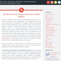 Top Reasons to Choose MICA for MBA Degree