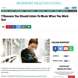 7 Reasons You Should Listen To Music When You Work Out