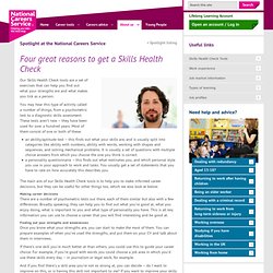Four great reasons to get a Skills Health Check