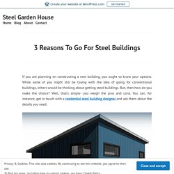 Get In Touch With A Residential Steel Building Designer