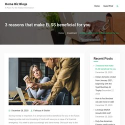 3 reasons that make ELSS beneficial for you