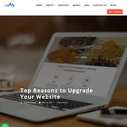 Top Reasons to Upgrade Your Website