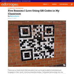 Five Reasons I Love Using QR Codes in My Classroom