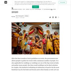 Reasons to have a small wedding in 2020