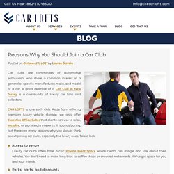 Reasons Why You Should Join a Car Club