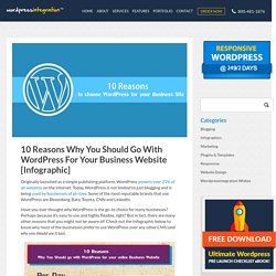10 Reasons Why You Should Use WordPress- Infographic