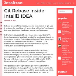 Git Rebase inside IntelliJ IDEA – Jessitron