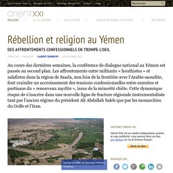 Rébellion et religion au Yémen