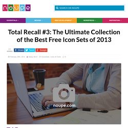 Total Recall #3: The Ultimate Collection of the Best Free Icon Sets of 2013