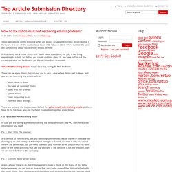 Top Article Submission Directory