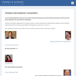 Association Femmes & Sciences