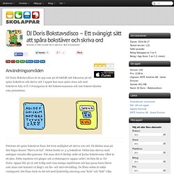 Recension av DJ Doris Bokstavsdisco - Ett svängigt sätt att spåra bokstäver och skriva ord