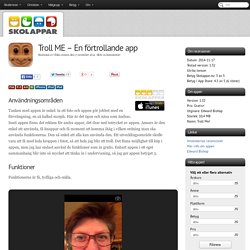 Recension av Troll ME - En förtrollande app