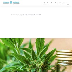 Recent Studies That Show The Power of CBD - The Vapery
