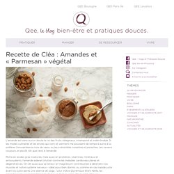 Recette de Cléa : Amandes et "Parmesan" végétal - Qee