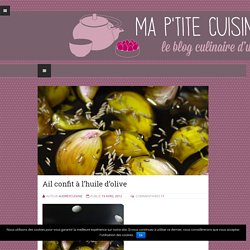 Recette avec de l'ail