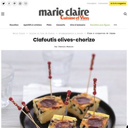 Recette clafoutis olives-chorizo