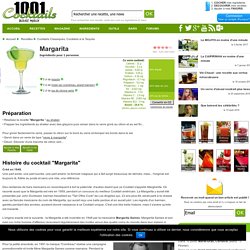 Recette Cocktail Margarita