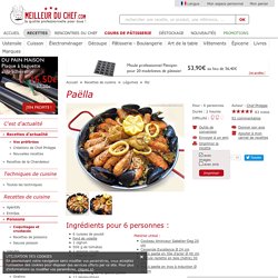 Paëlla - La recette illustrée - Le plat espagnol !