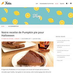 Notre recette de Pumpkin pie pour Halloween - Yuka