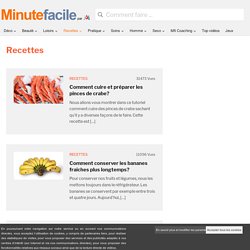 Minute facile.com - recettes et astuces