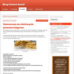 Blog Cuisine Santé