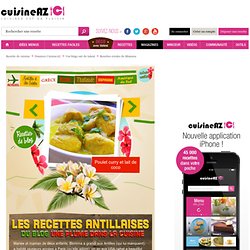 Créole blog : La recette idéale de créole blog sur Cuisine AZ.