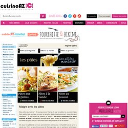 regime-pates : Les recettes minceur et régime de Cuisine AZ