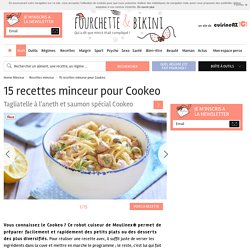 15 recettes minceur pour Cookeo