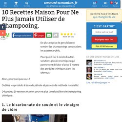 10 Recettes Maison Pour Ne Plus Jamais Utiliser de Shampooing.