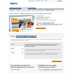 Association : développer son activité en ligne en faisant appel à PayPal