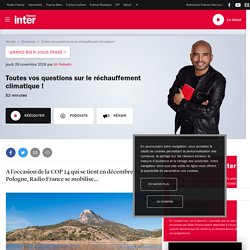 France-Inter: le réchauffement climatique !