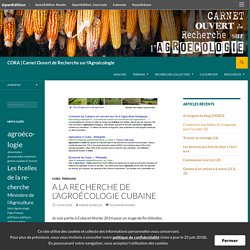 Carnet Ouvert de Recherche sur l'Agroécologie