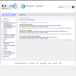 Recherche - Français