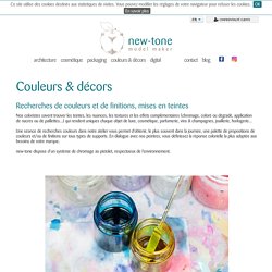 new-tone – Recherche de couleurs pour prototypes & packaging de luxe